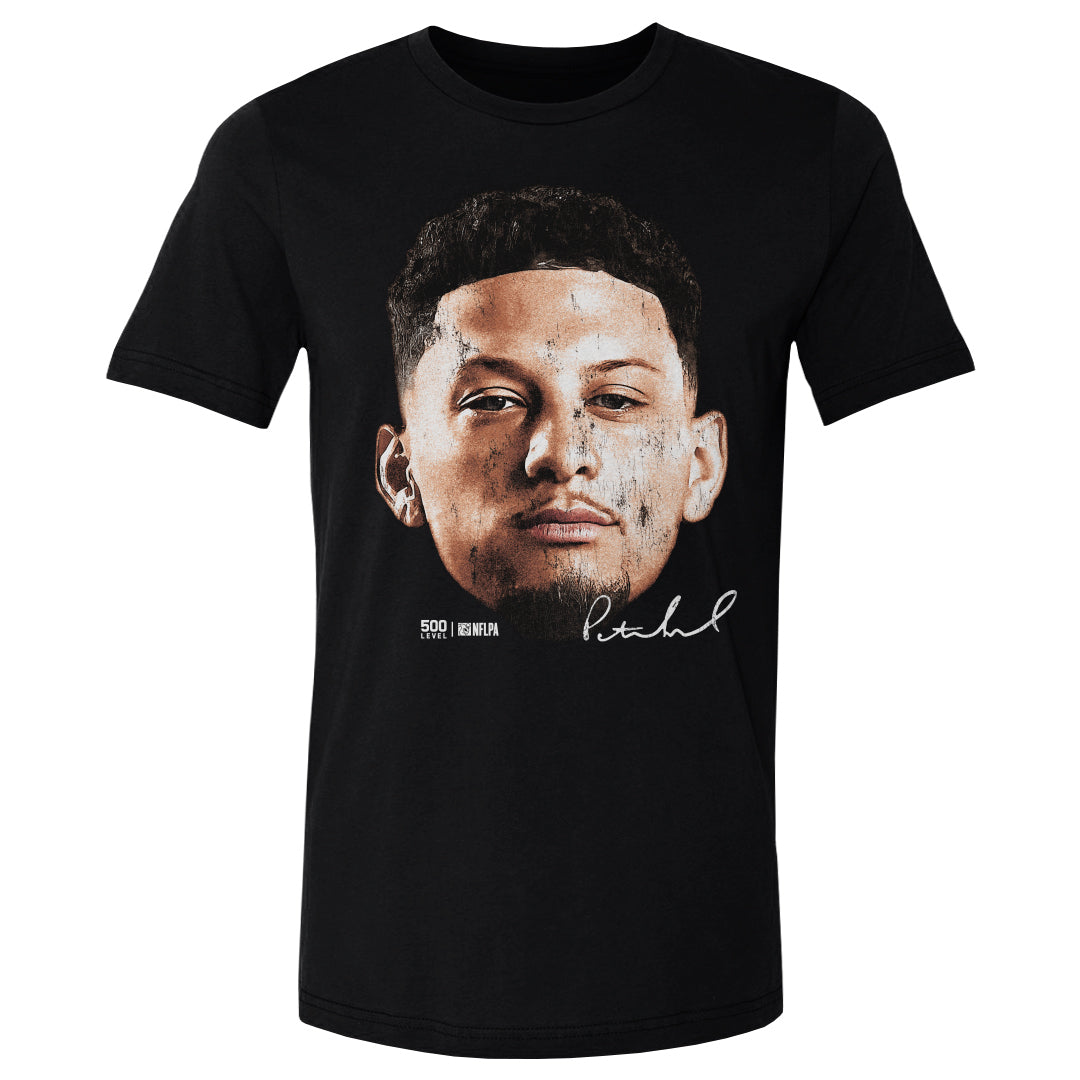 Patrick Mahomes Kansas City Vintage Head WHT