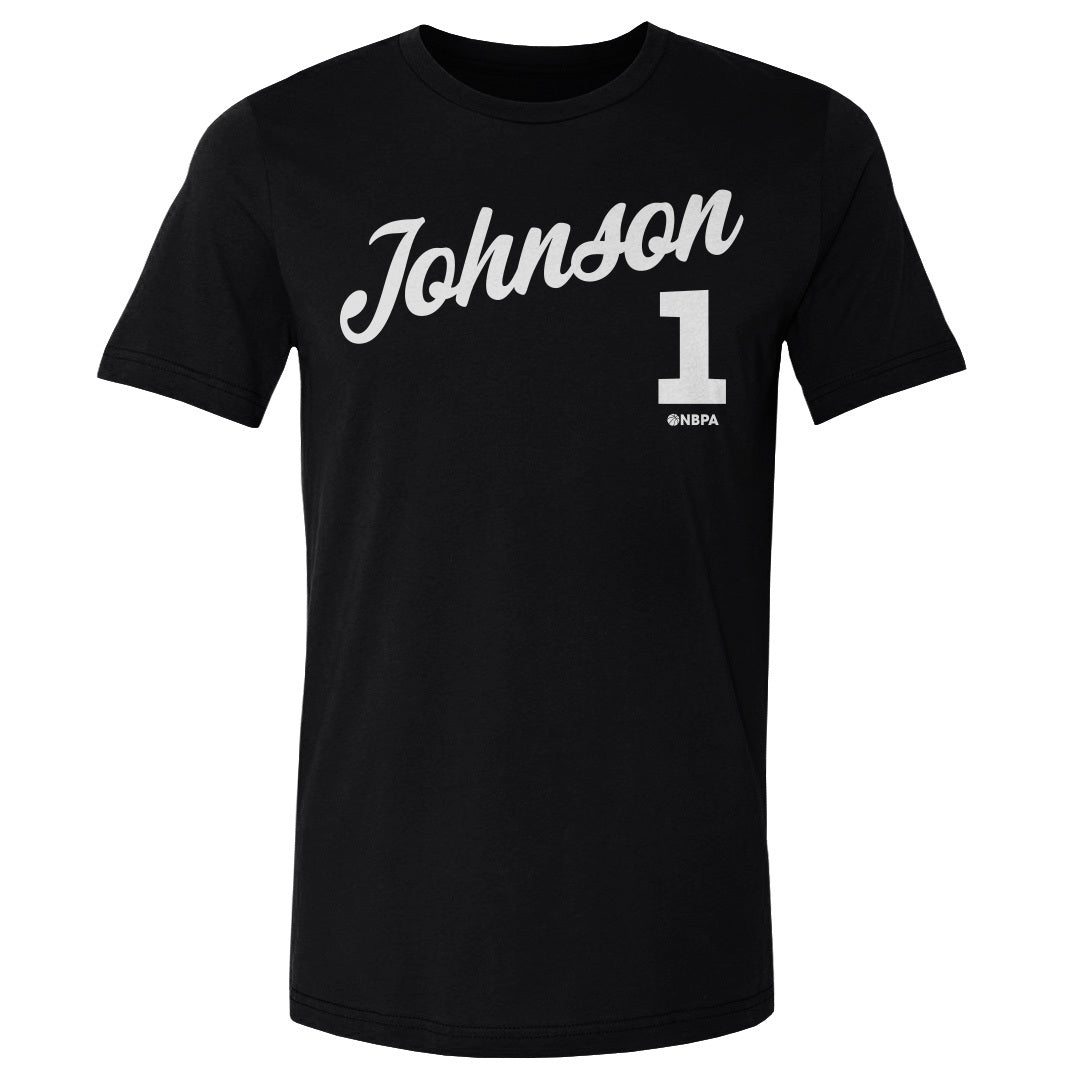 Jalen Johnson Atlanta Script WHT