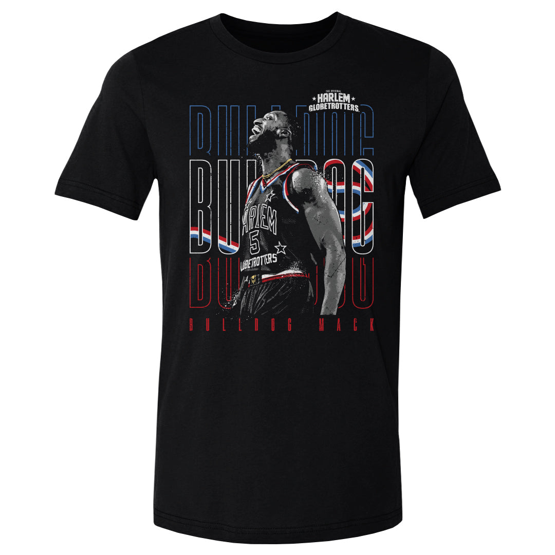 Bulldog Mack Harlem Globetrotters Outline Repeat WHT