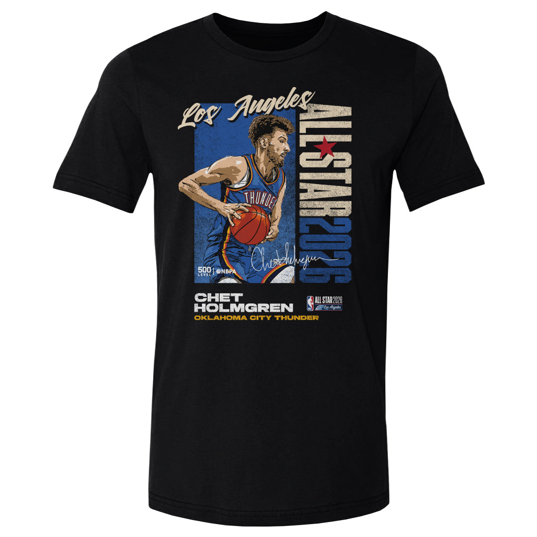 Chet Holmgren Oklahoma City Thunder 2026 NBA All-Star Vertical WHT