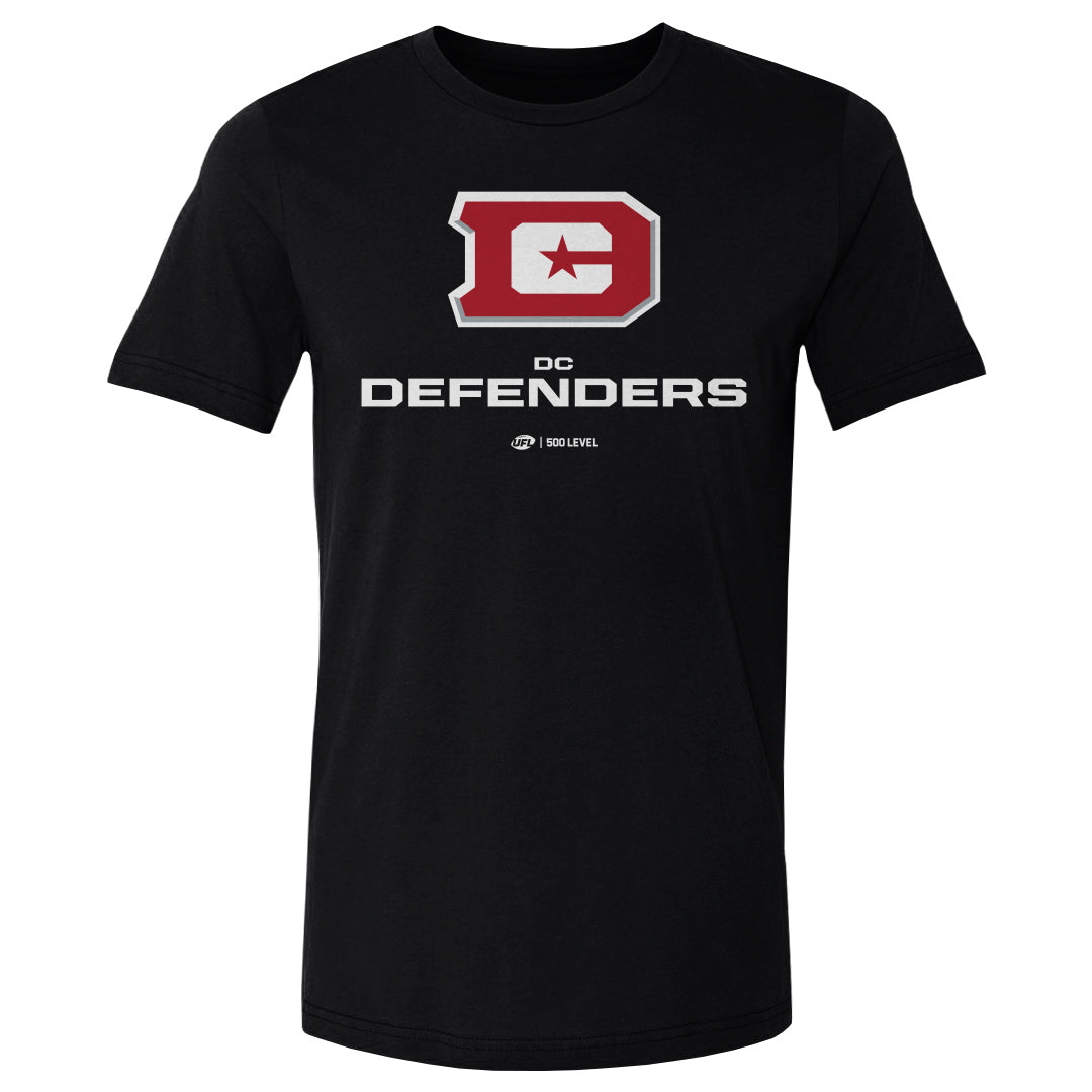 DC Defenders Primary Logo WHT