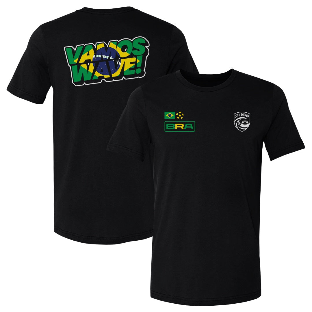 San Diego Wave FC 2026 Brazil Let's Go Wave F&B WHT
