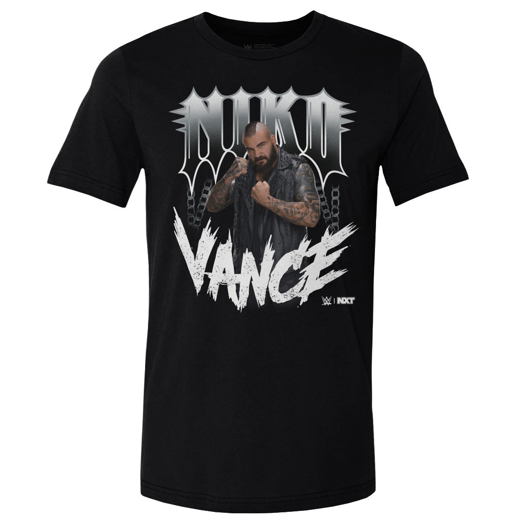 Niko Vance WWE Spikes & Chains WHT