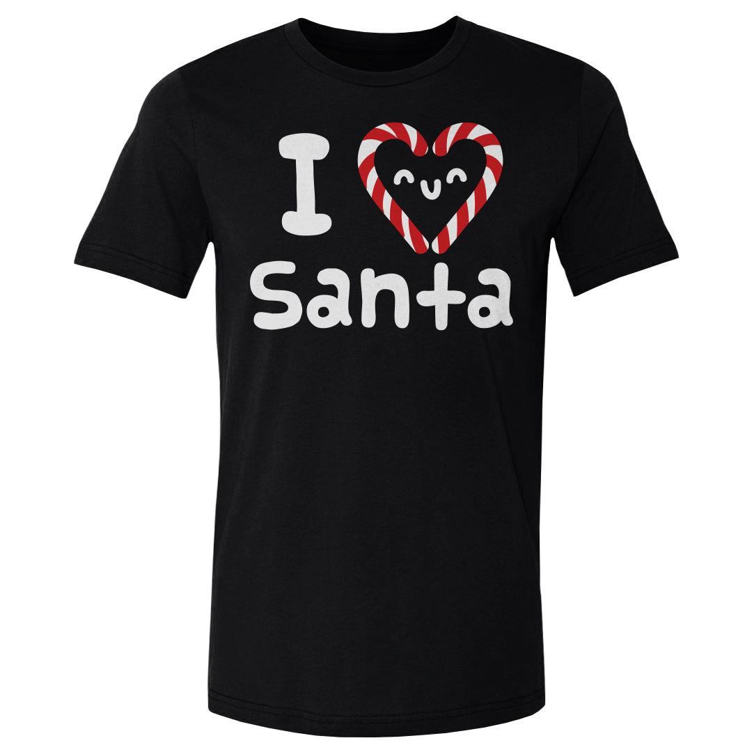 Christmas I Love Santa WHT