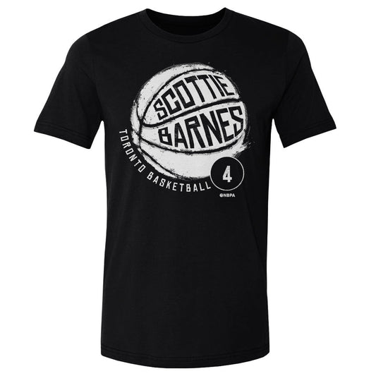 Scottie Barnes Toronto Basketball WHT Mens T Shirt 500 Level Officially Licensed Fan Gear