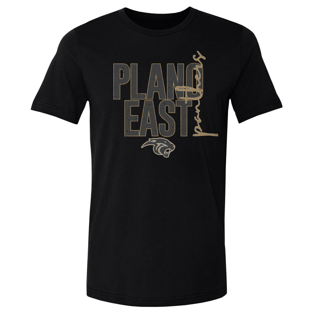 Crown Trio Plano East Panthers Vertical Cursive WHT