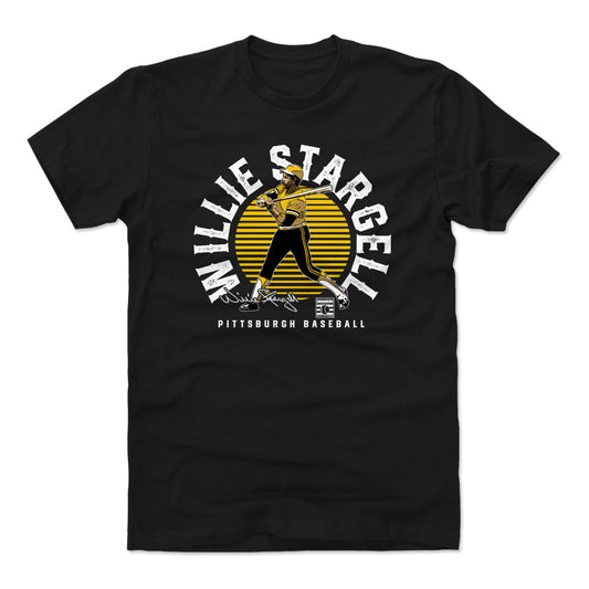 Willie Stargell Emblem WHT Mens T Shirt 500 Level Officially Licensed Fan Gear