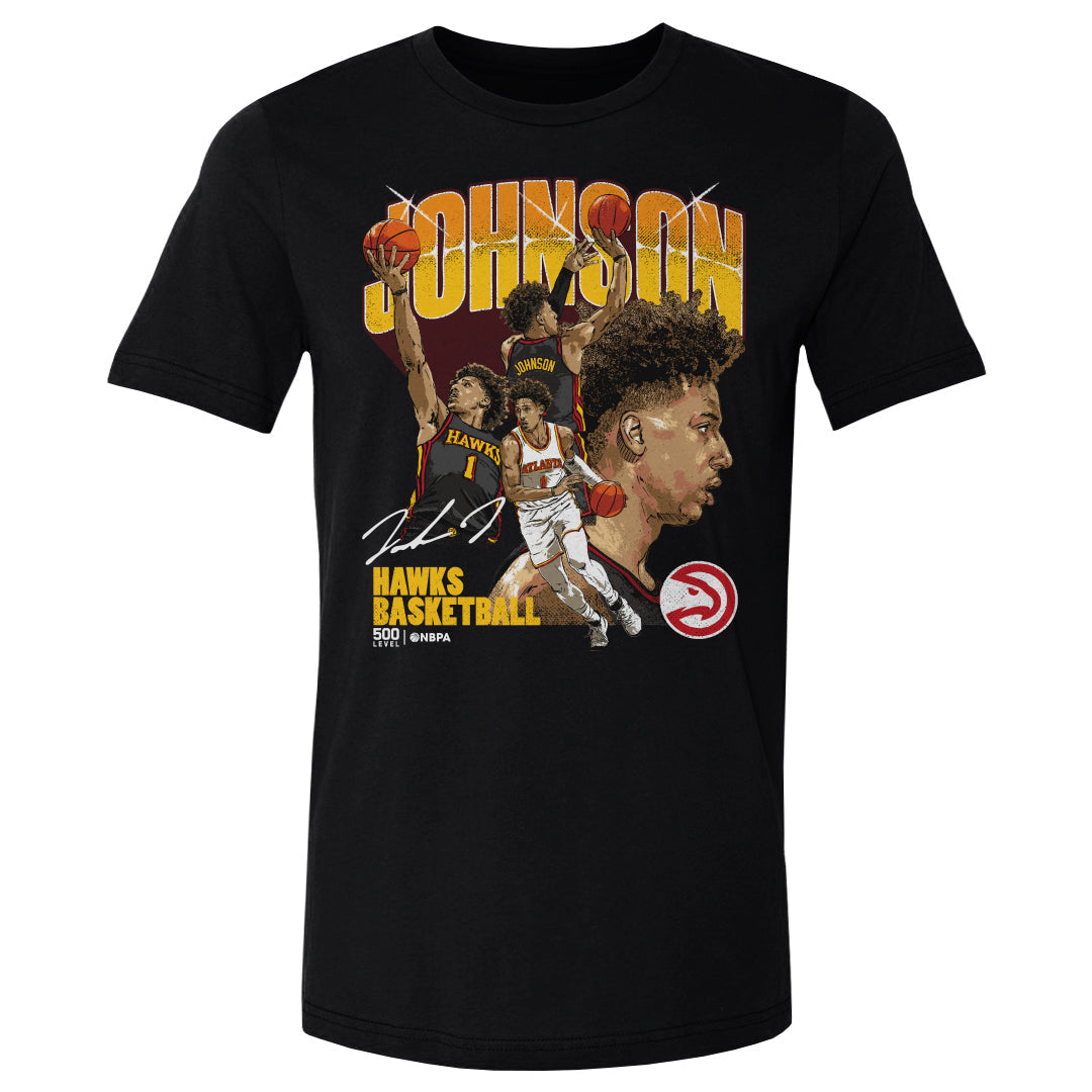 Jalen Johnson Atlanta Hawks Collage WHT