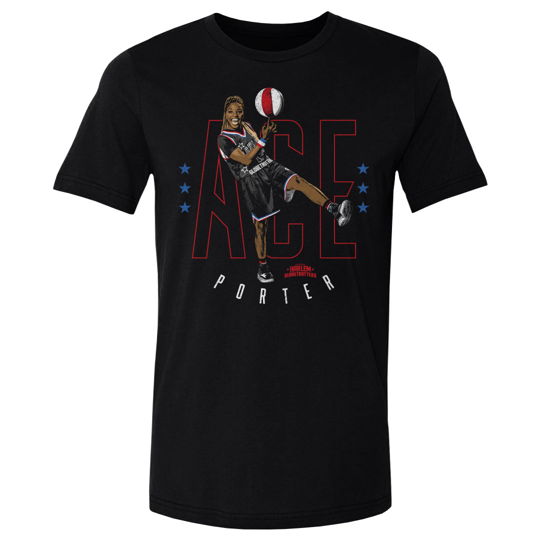 Ace Porter Harlem Globetrotters Outline WHT
