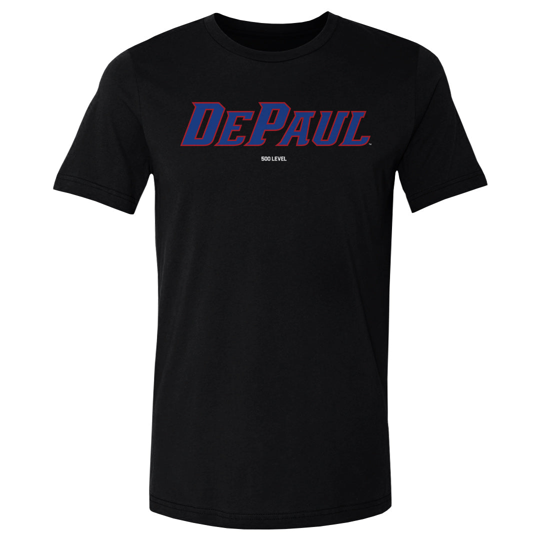 DePaul Blue Demons Wordmark WHT