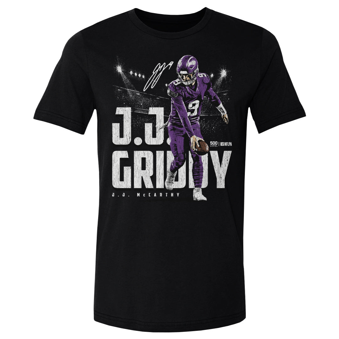 J.J. McCarthy Minnesota Griddy WHT