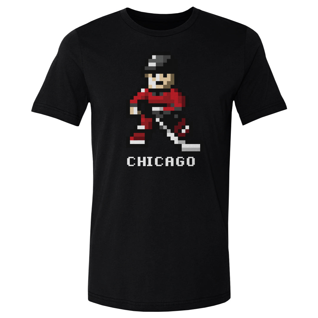 Chicago Hockey 8-bit WHT