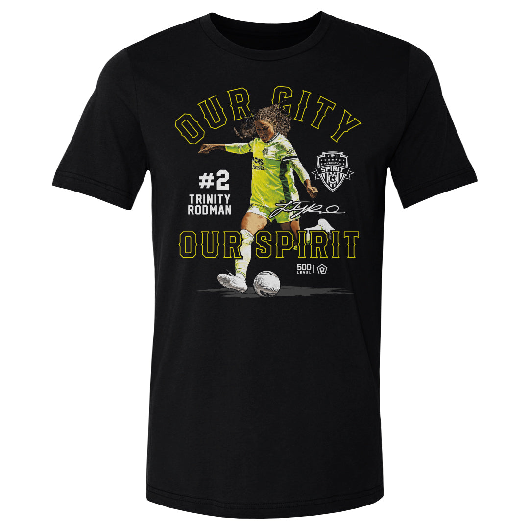 Trinity Rodman Washington Spirit Our City Our Spirit WHT