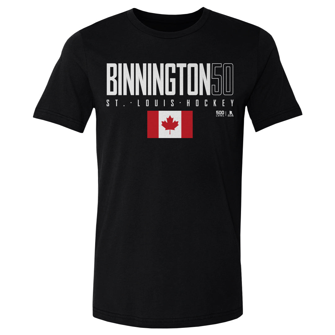 Jordan Binnington St. Louis Canada Elite WHT