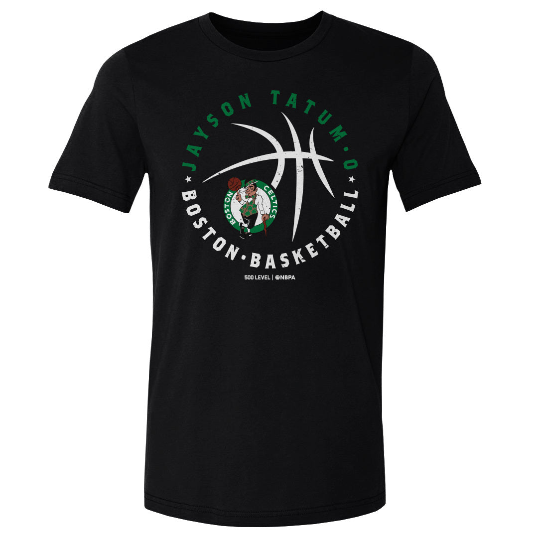 Jayson Tatum Boston Celtics Player Ball WHT