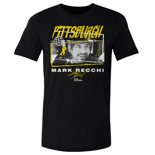 Mark Recchi Pittsburgh Tones WHT Mens T Shirt 500 Level Officially Licensed Fan Gear