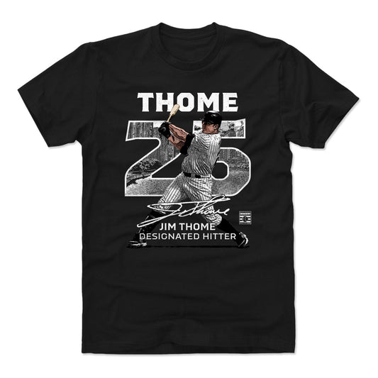 Jim Thome Throwback Number WHT Mens T Shirt 500 Level Officially Licensed Fan Gear