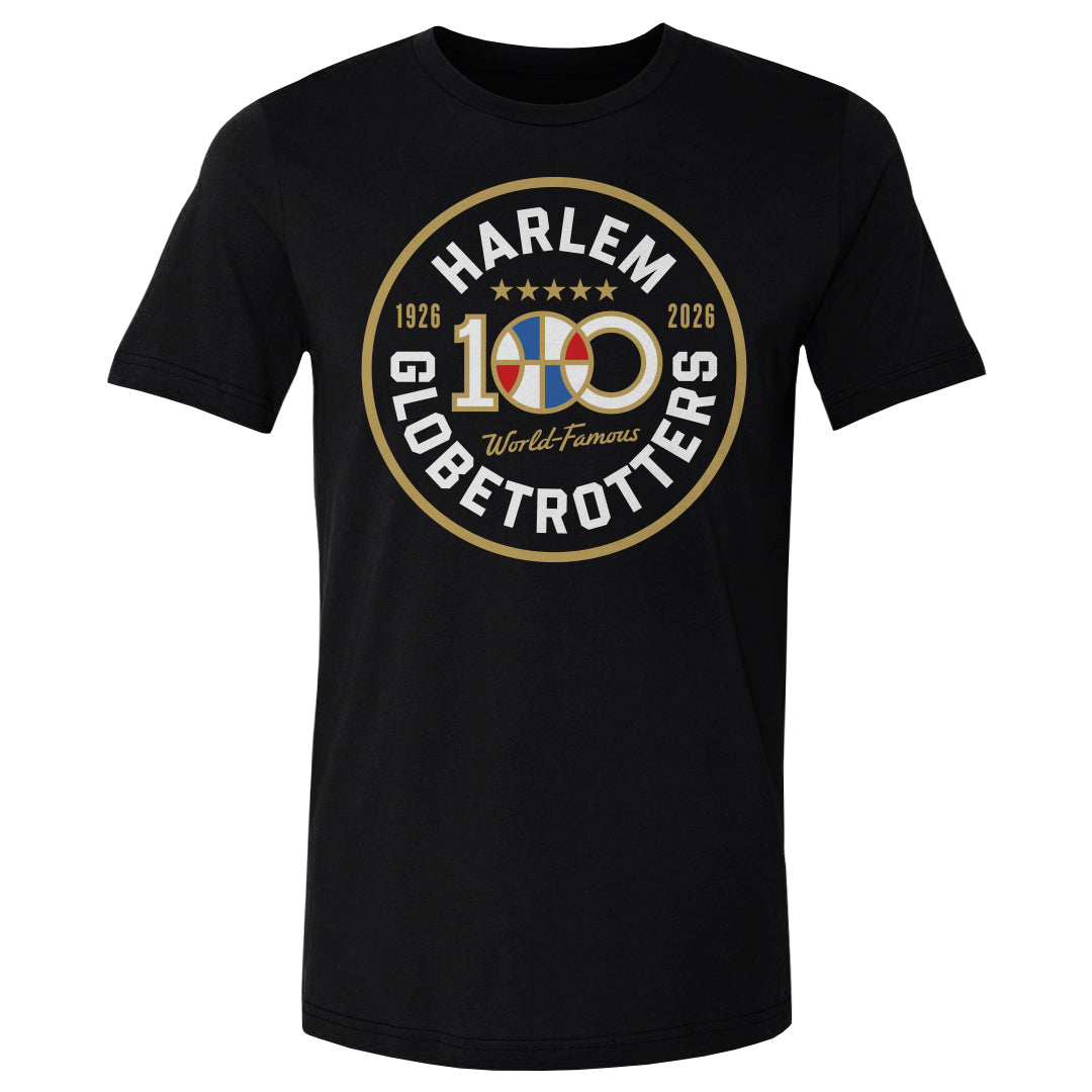 Harlem Globetrotters 100 Years Circle WHT