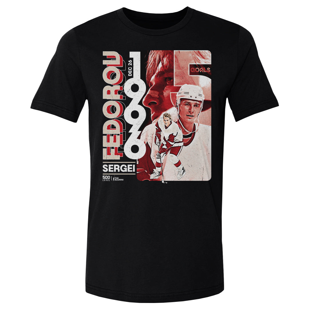 Sergei Fedorov Detroit 5 Goal Game 1996 WHT