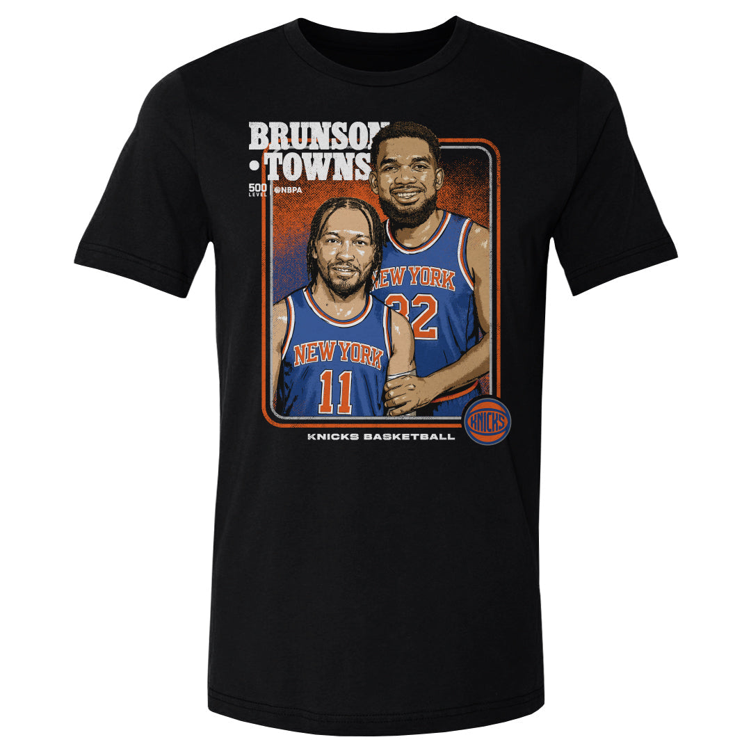 Jalen Brunson & Karl-Anthony Towns New York Knicks Step Brothers WHT