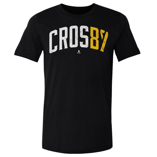 Sidney Crosby CROS87 W WHT Mens T Shirt 500 Level Officially Licensed Fan Gear