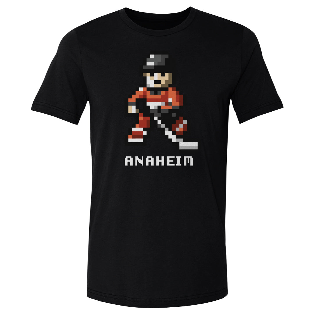 Anaheim Hockey 8-bit WHT