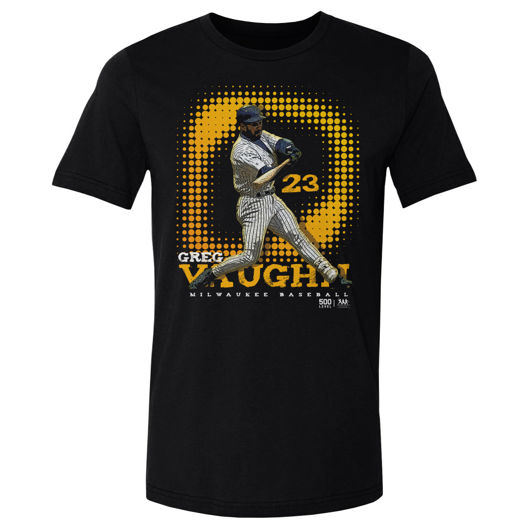 Greg Vaughn Milwaukee Player Name WHT