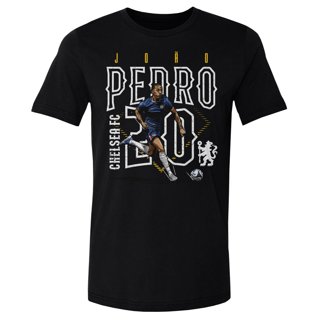 Joao Pedro Chelsea FC Outline Number WHT