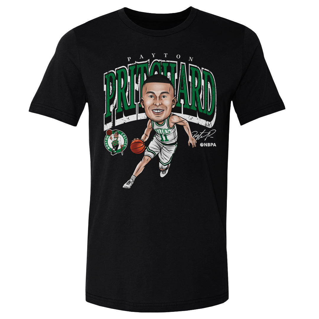 Payton Pritchard Boston Celtics Cartoon WHT