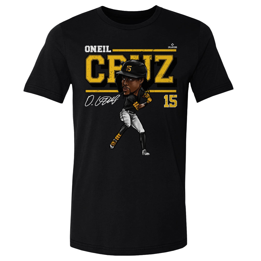 Oneil Cruz Pittsburgh Cartoon WHT
