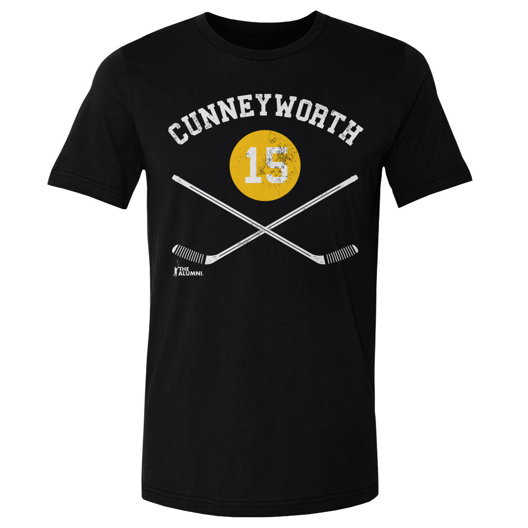 Randy Cunneyworth Pittsburgh 15 Sticks WHT