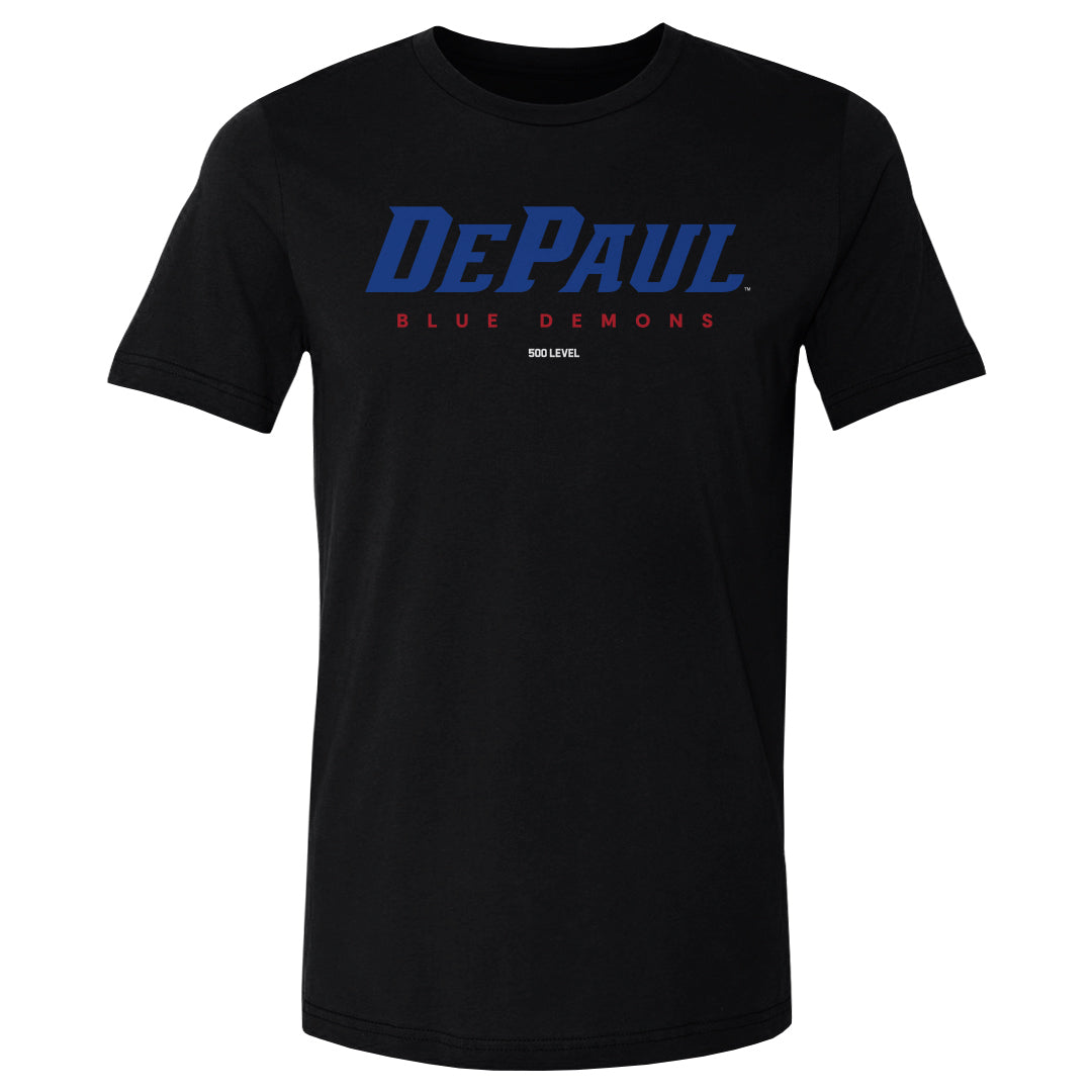 DePaul Blue Demons Wordmark Blue Demons WHT