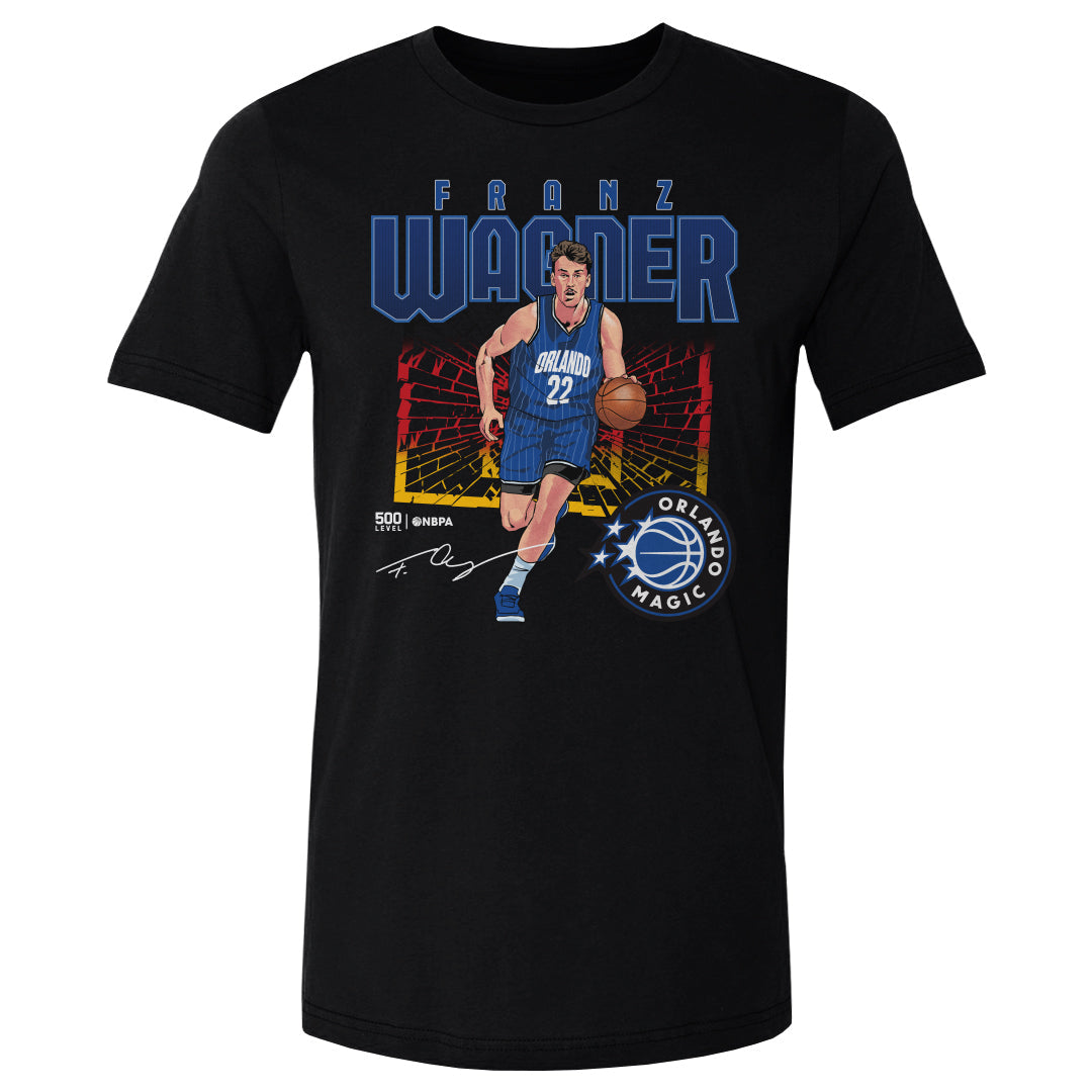 Franz Wagner Orlando Magic Shattered Flag WHT