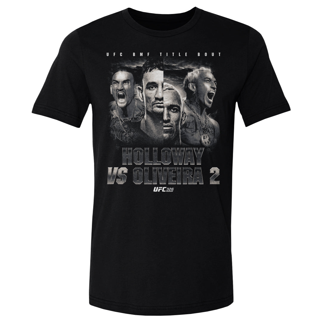 UFC 326 Holloway Vs. Oliveira 2 Match Up Portraits WHT