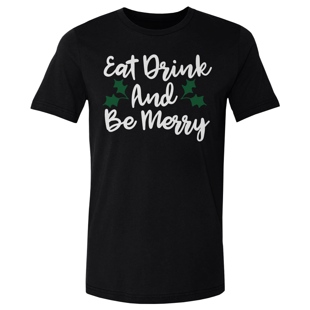 Christmas Eat Drink And Be Merry WHT