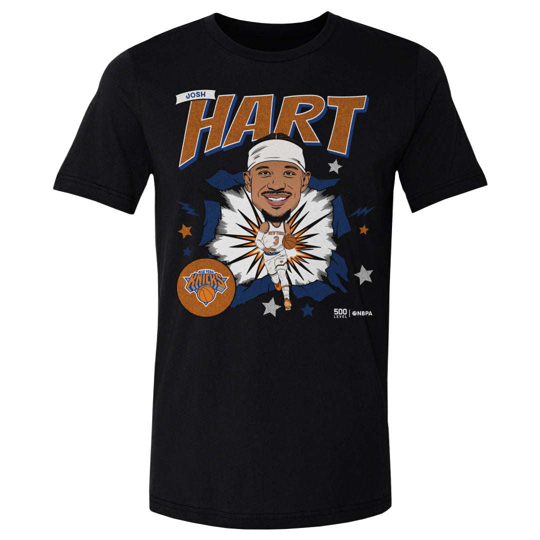 Josh Hart New York Knicks Caricature WHT