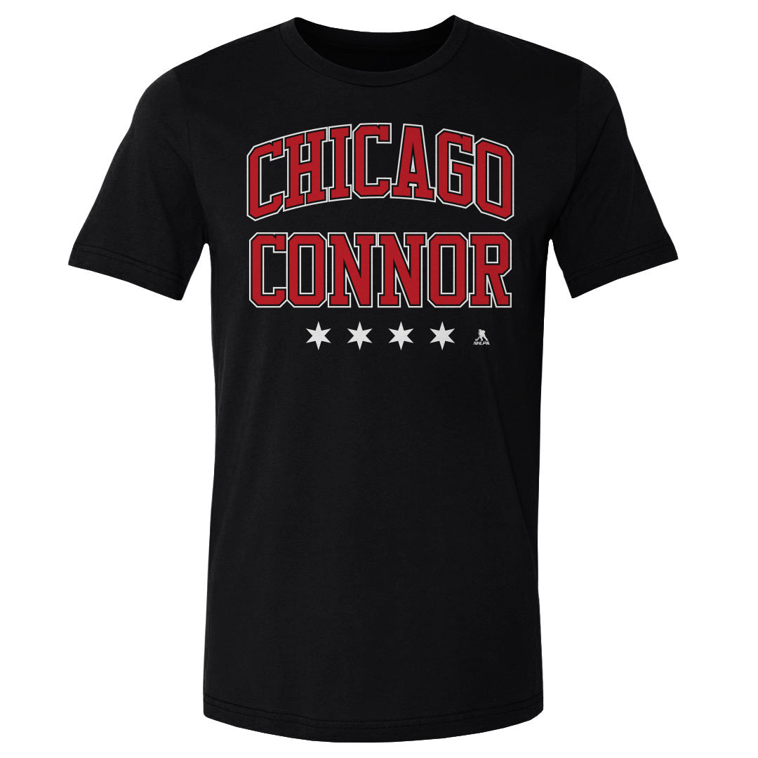 Connor Bedard Chicago Athletic Font WHT