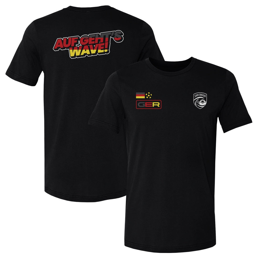 San Diego Wave FC 2026 Germany Let's Go Wave F&B WHT