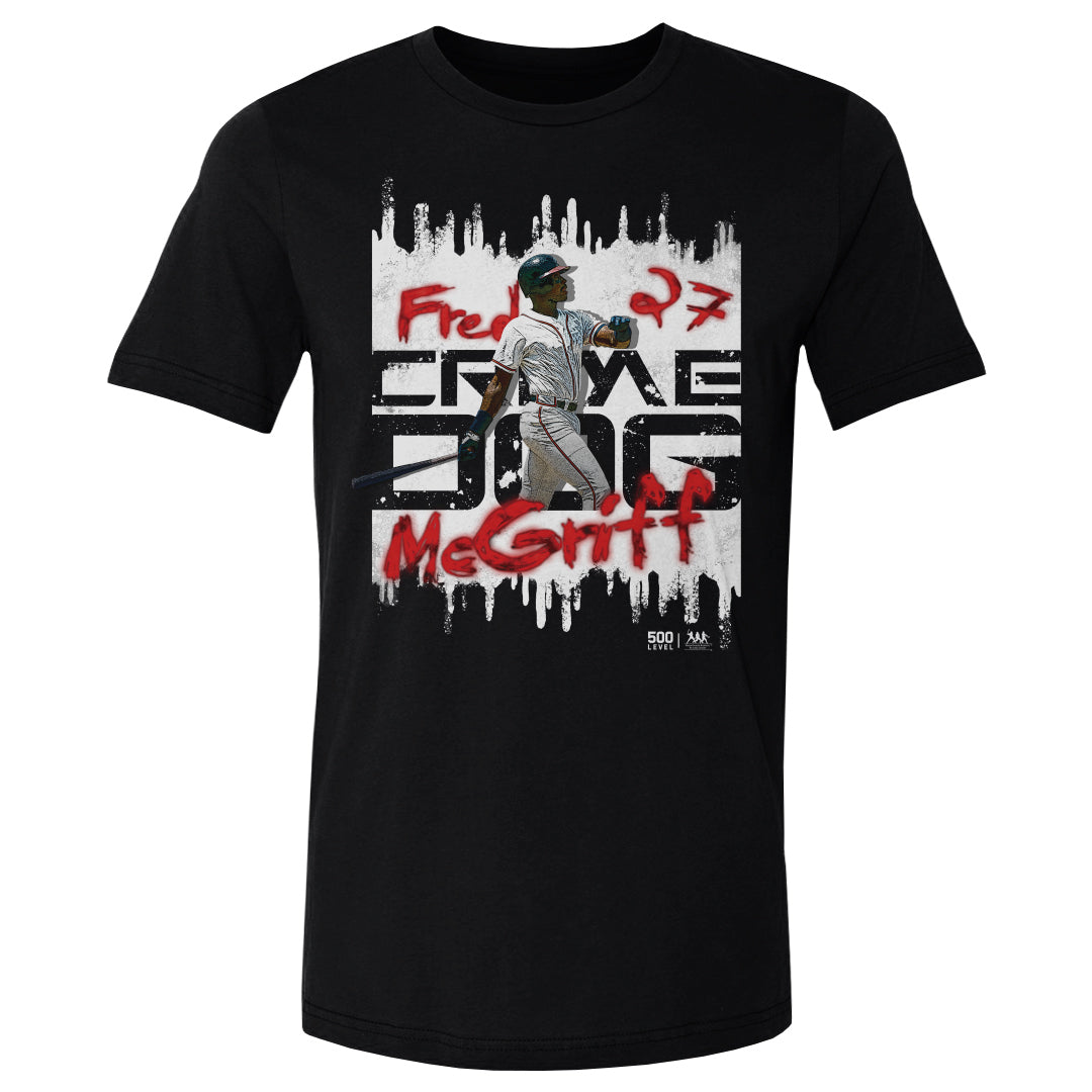 Fred McGriff Atlanta Name Number WHT