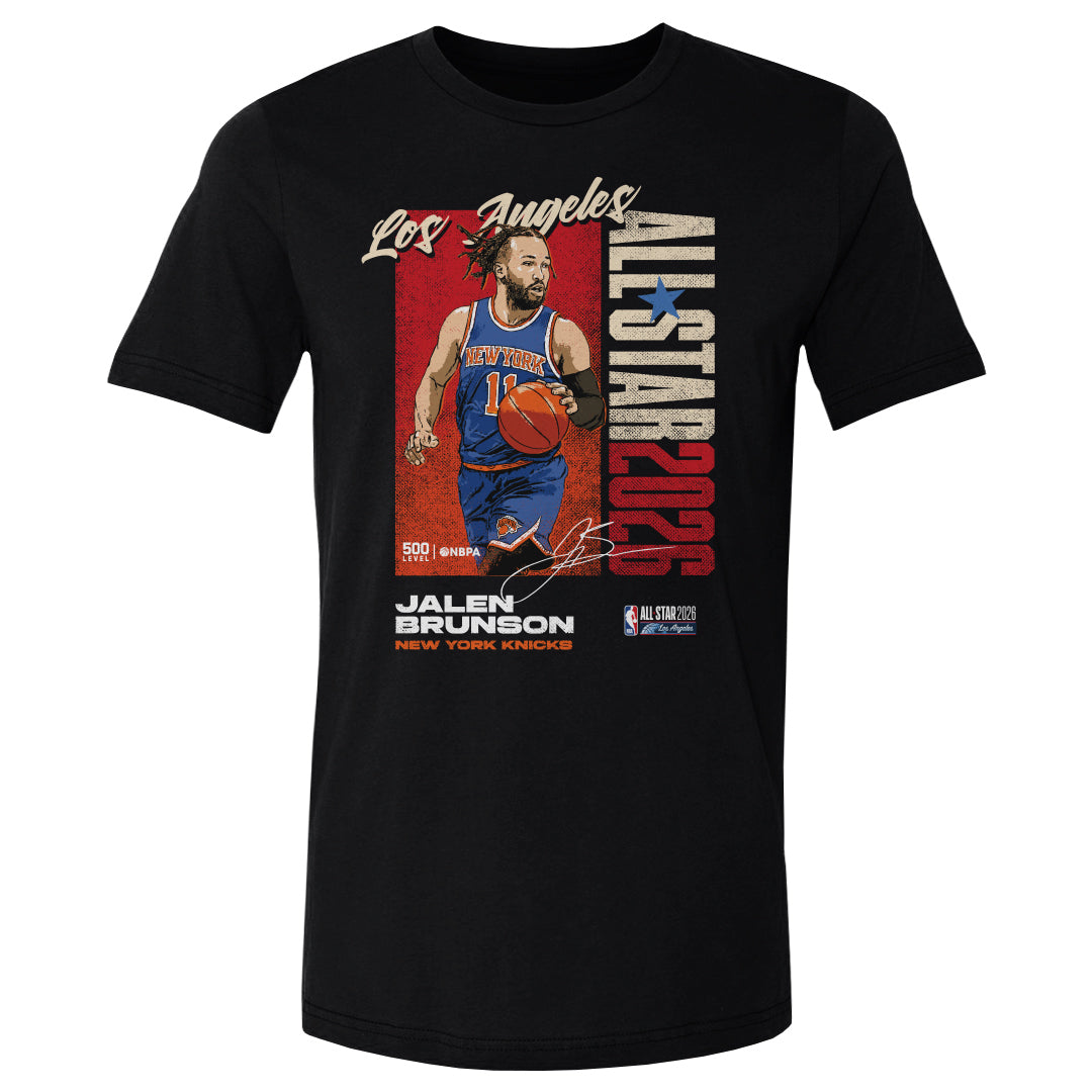 Jalen Brunson New York Knicks 2026 NBA All-Star Vertical WHT