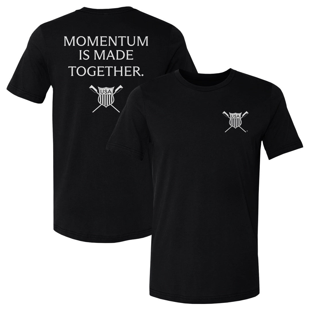 USRowing Emblem Momentum F&B WHT