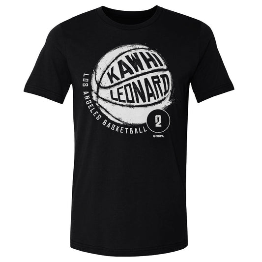 Kawhi Leonard Los Angeles C Basketball WHT Mens T Shirt 500 Level Officially Licensed Fan Gear