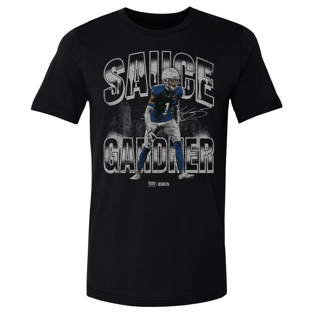 Sauce Gardner Indianapolis Skyline WHT