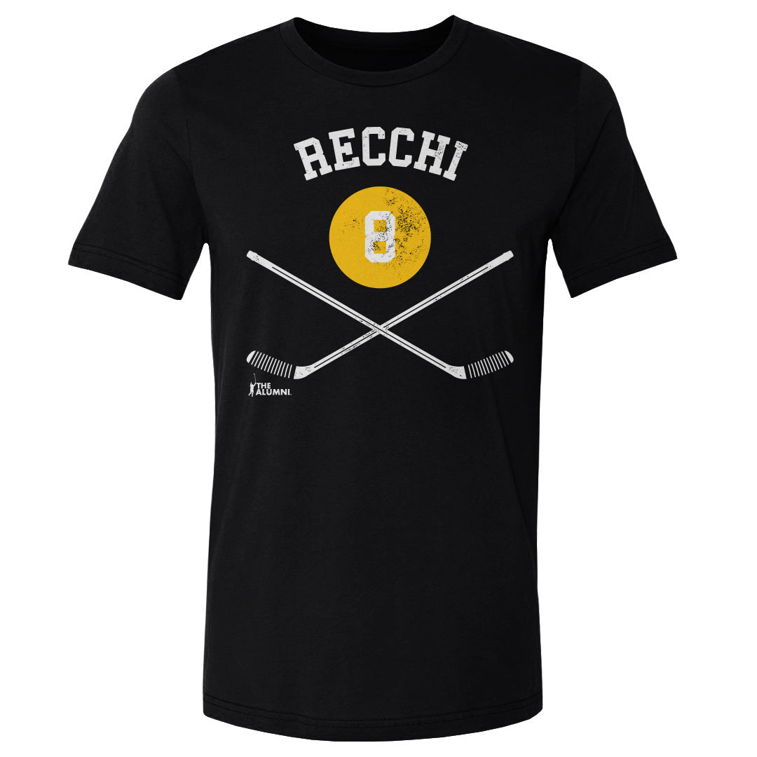Mark Recchi Pittsburgh 8 Sticks WHT