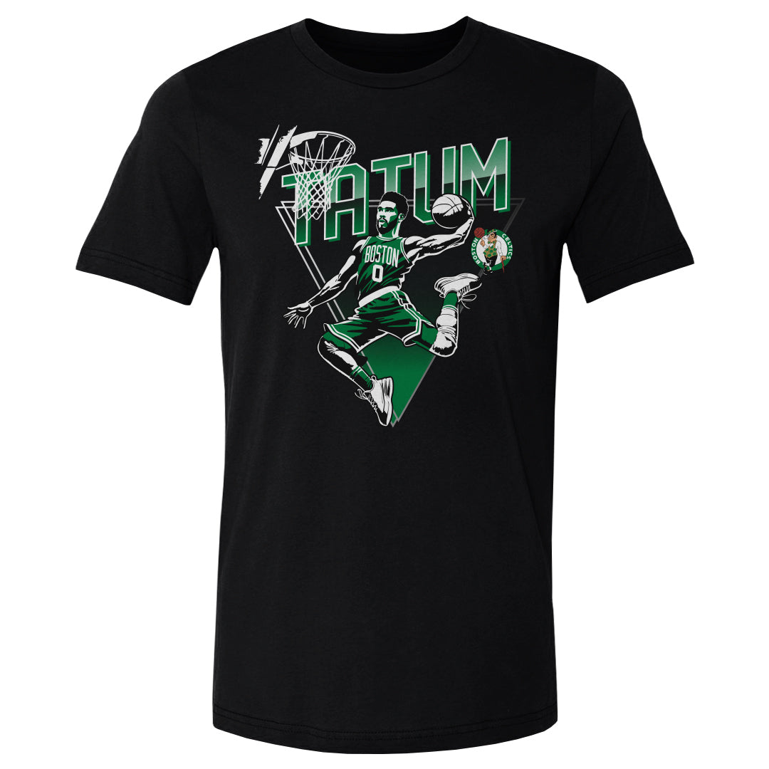 Jayson Tatum Boston Celtics Triangle WHT
