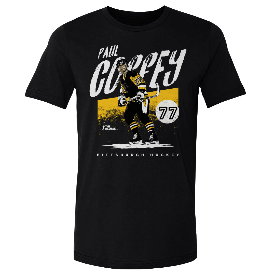 Paul Coffey Pittsburgh Grunge WHT