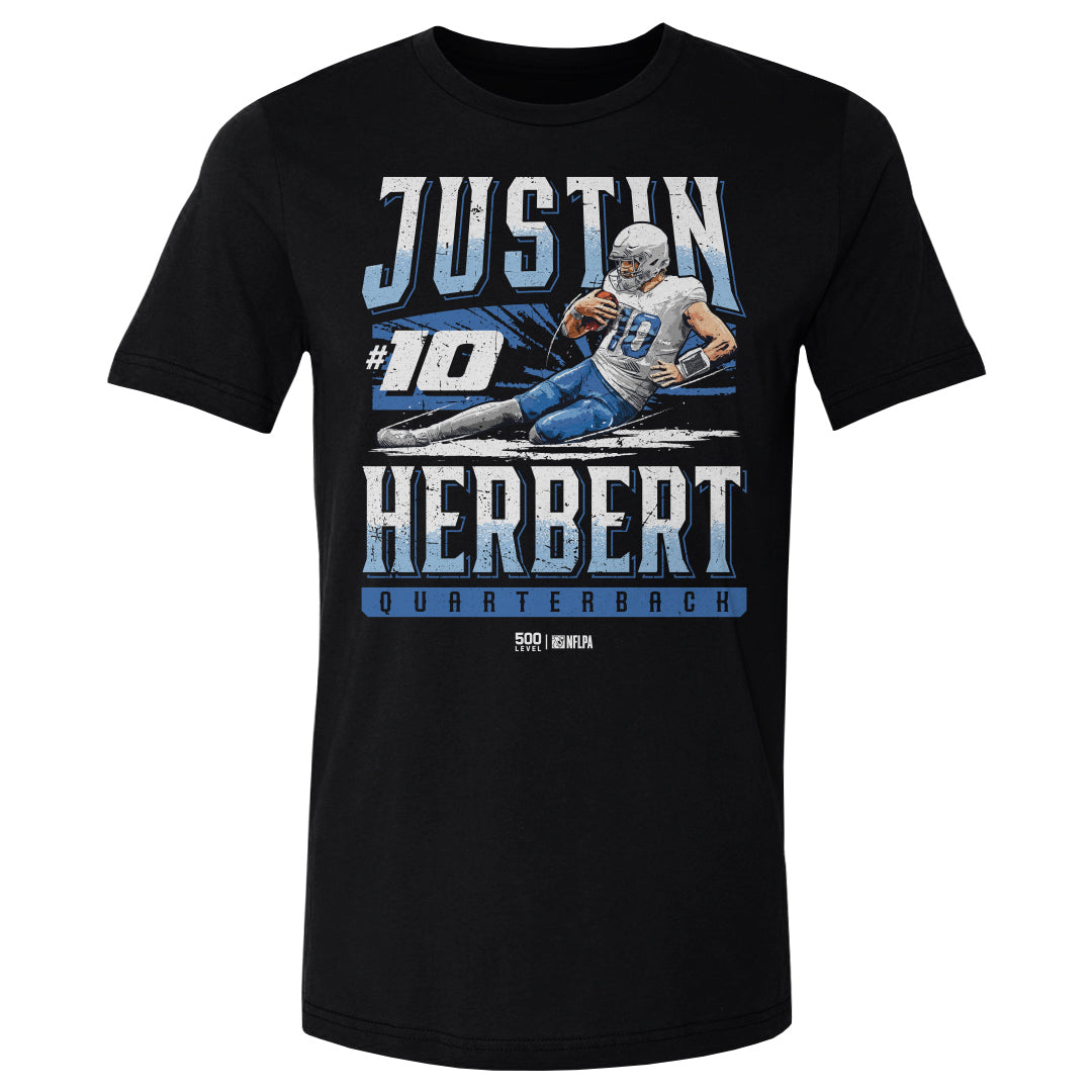 Justin Herbert Los Angeles C Slide WHT