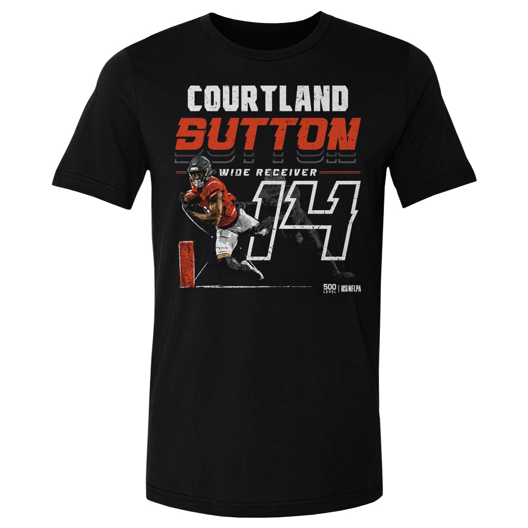 Courtland Sutton Denver Player Name WHT