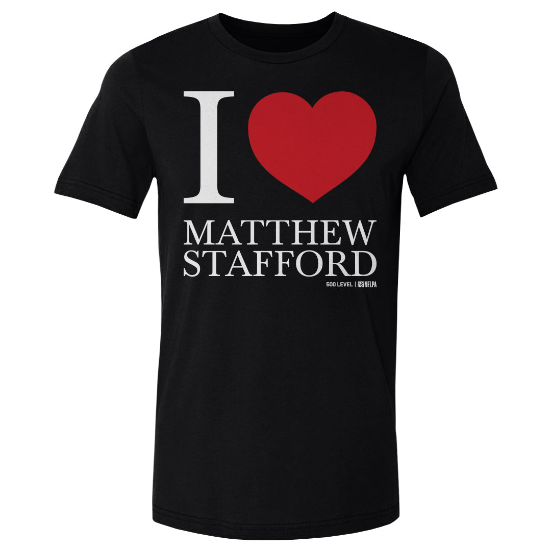 Matthew Stafford Los Angeles R I Love WHT