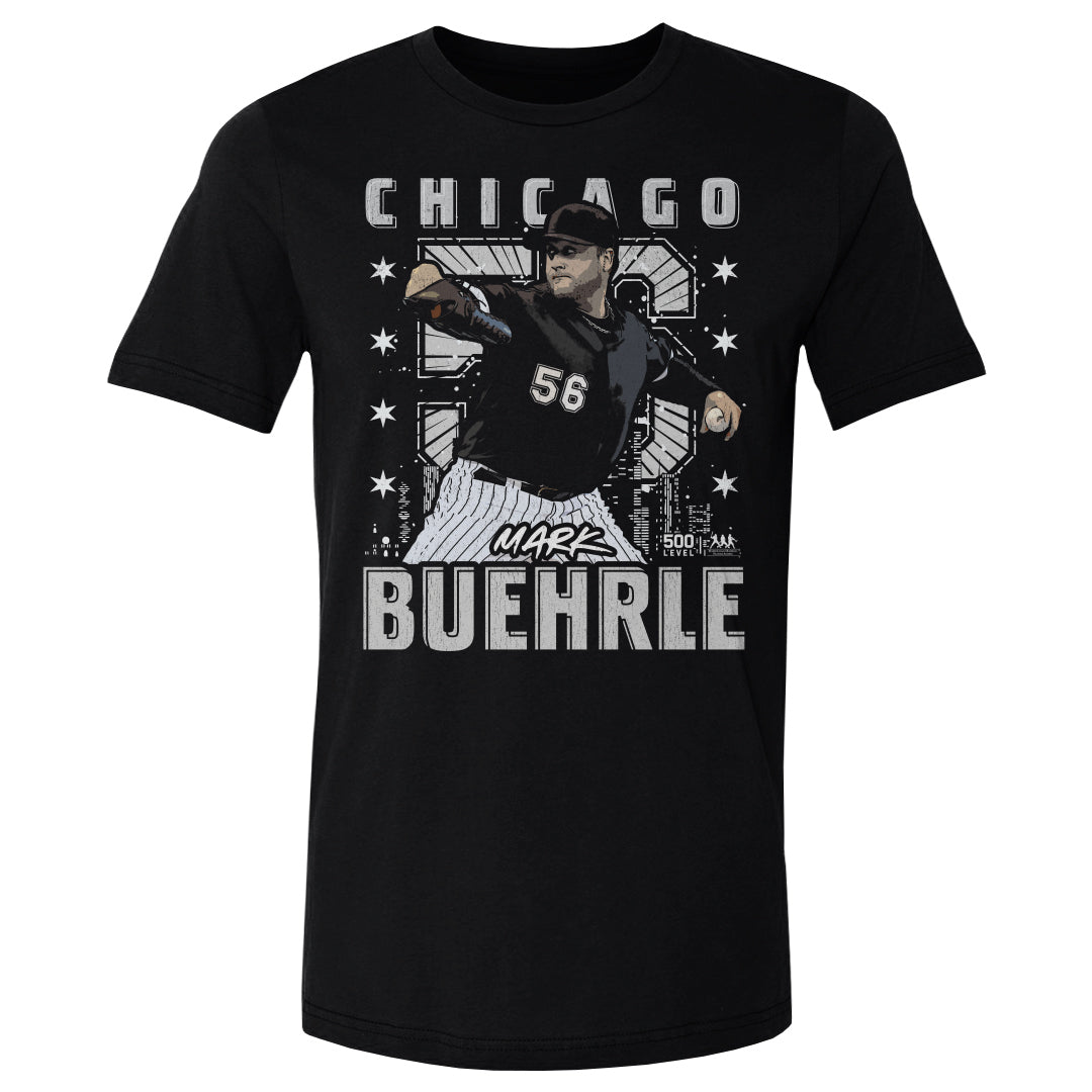 Mark Buehrle Chicago W Gritty WHT